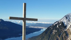 David Levin Blog - Mount Roberts with cross